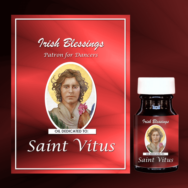 Oil Dedicated to St Vitus 10 (Patron for Dancers)