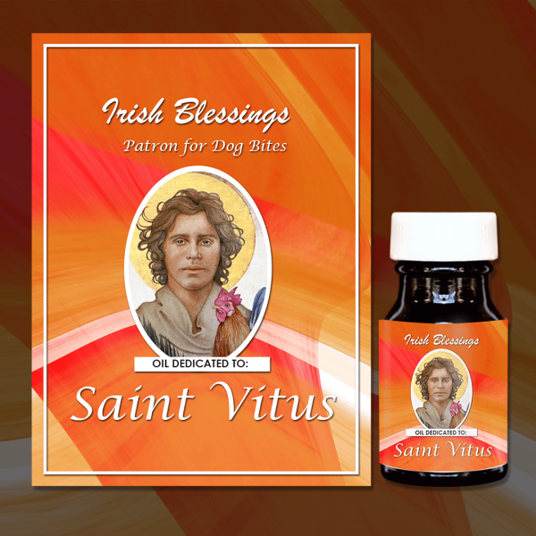 St Vitus Healing Oil 7 (Patron for Dog Bites)
