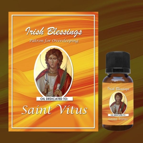 Oil dedicated to St Vitus (Patron for Oversleeping)