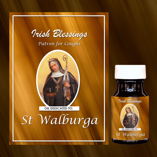 Oil Dedicated to St Walburga 6 (Patron for Coughs)