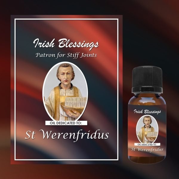 Oil dedicated to St Werenfridus (patron for stiff joints)