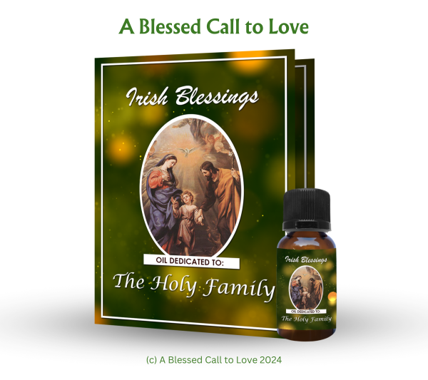 The Holy Family Oil and Candle Set - Image 3
