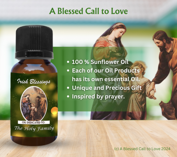The Holy Family Oil and Candle Set - Image 4