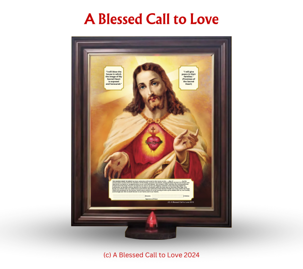 The Sacred Heart Oil and Candle Set - Image 4