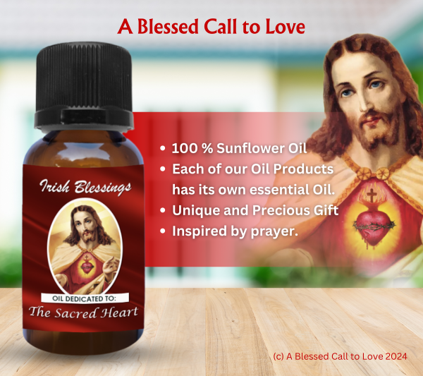 The Sacred Heart Oil and Candle Set - Image 5