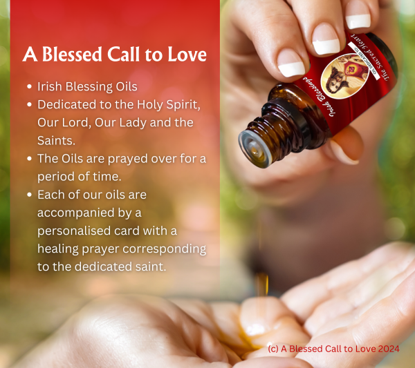 The Sacred Heart Oil and Candle Set - Image 8