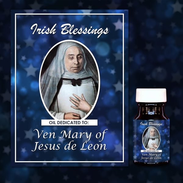 Oil Dedicated to Ven Mary of Jesus de Leon (Incorrupt)