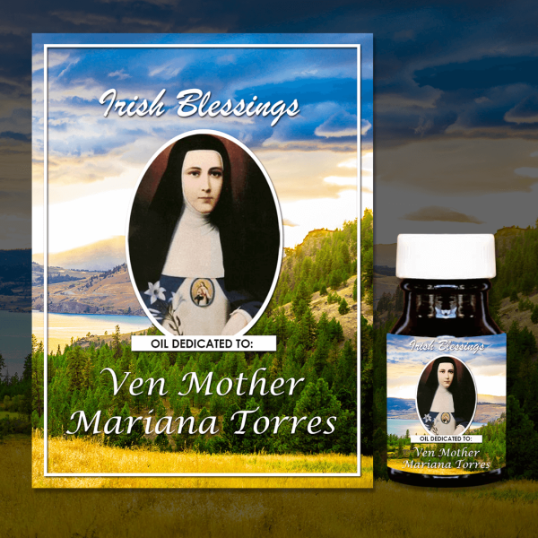 Oil Dedicated to Ven Mother Mariana Torres