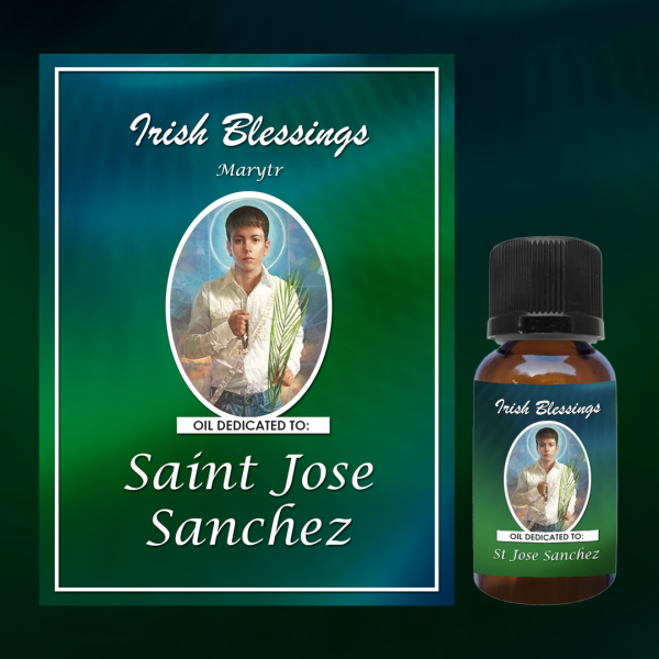 Oil Dedicated to St Jose Sanchez (Martyr)