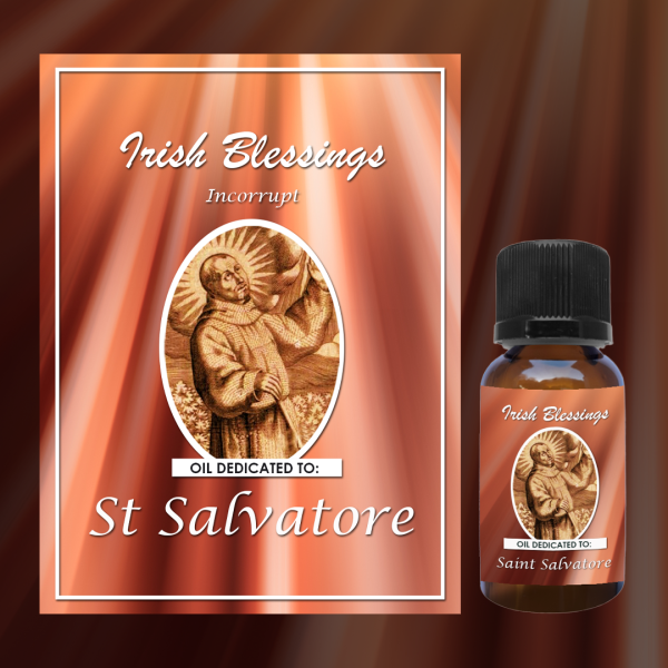 Oil Dedicated to St Salvatore (Incorrupt)