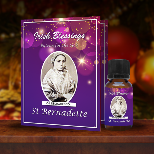 St Bernadette (Patron for the Sick) - Christmas Oil