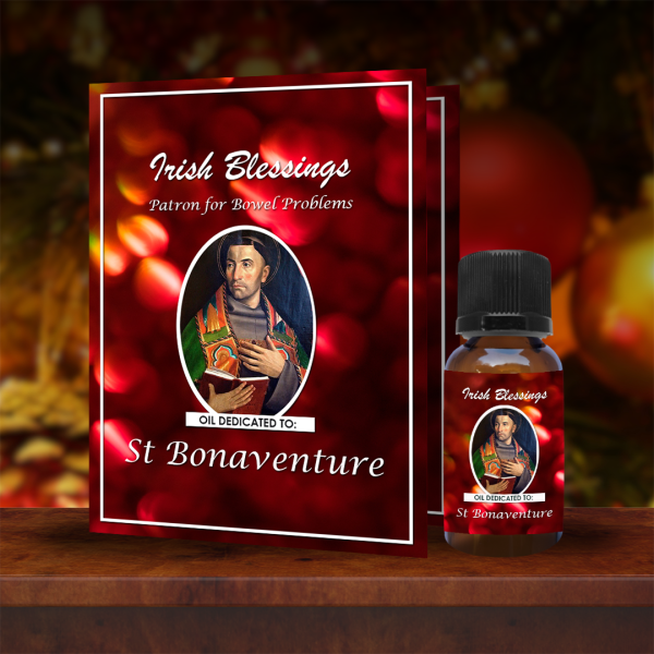 St Bonaventure (Patron for Bowel Problems) - Christmas Oil