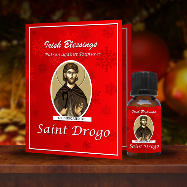 St Drogo (Patron against Ruptures) - Christmas Oil