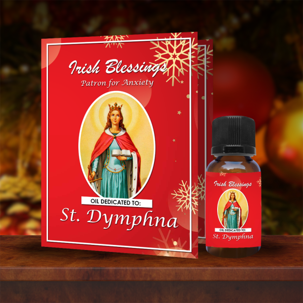 St Dymphna (Patron for Anxiety) - Christmas Oil