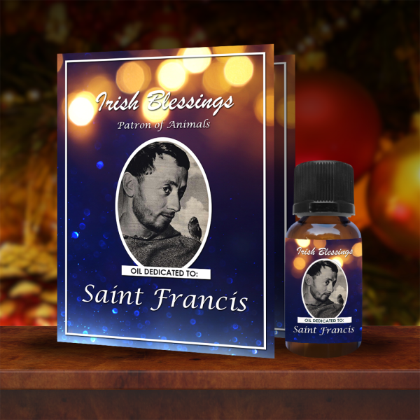 St Francis (Patron for Animals) - Christmas Oil