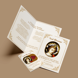 Saint Michael the Archangel (For Protection) - Prayer Cloth Card