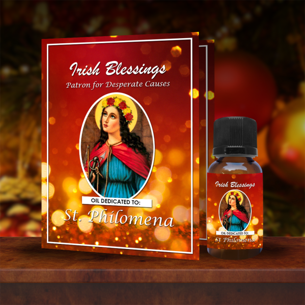 St Philomena (Patron for Desperate Causes) - Christmas Oil