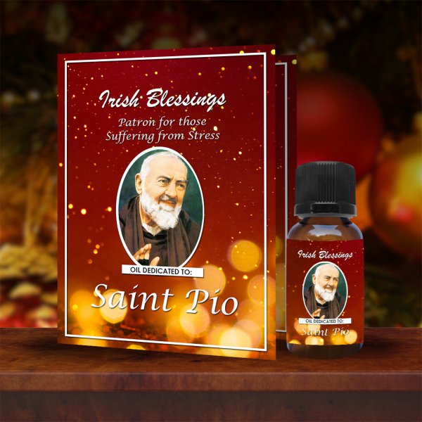 St Pio (Patron for those suffering from Stress) - Christmas Oil