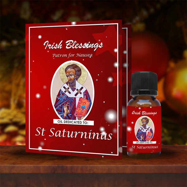 St Saturninus (Patron for Nausea) - Christmas Oil