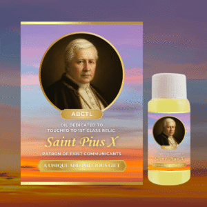 St Pius X - Relic Oil