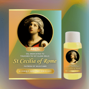 St Cecilia of Rome - Relic Oil