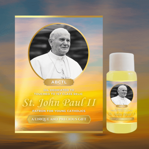 St. John Paul II - Relic Oil