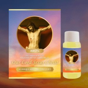 Our Lord Jesus Christ - Relic Oil