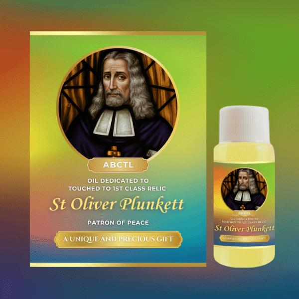 St Oliver Plunkett - Relic Oil