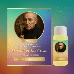 St Paul of the Cross - Relic Oil