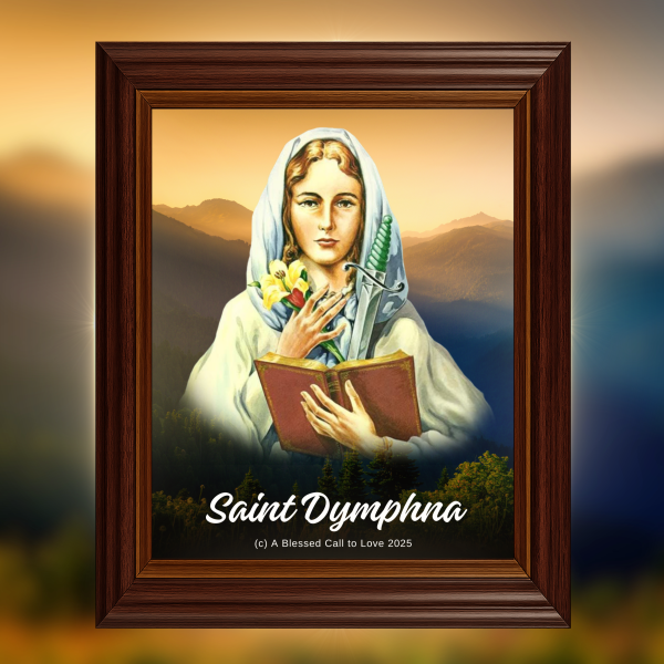 Saint Dymphna - Frame